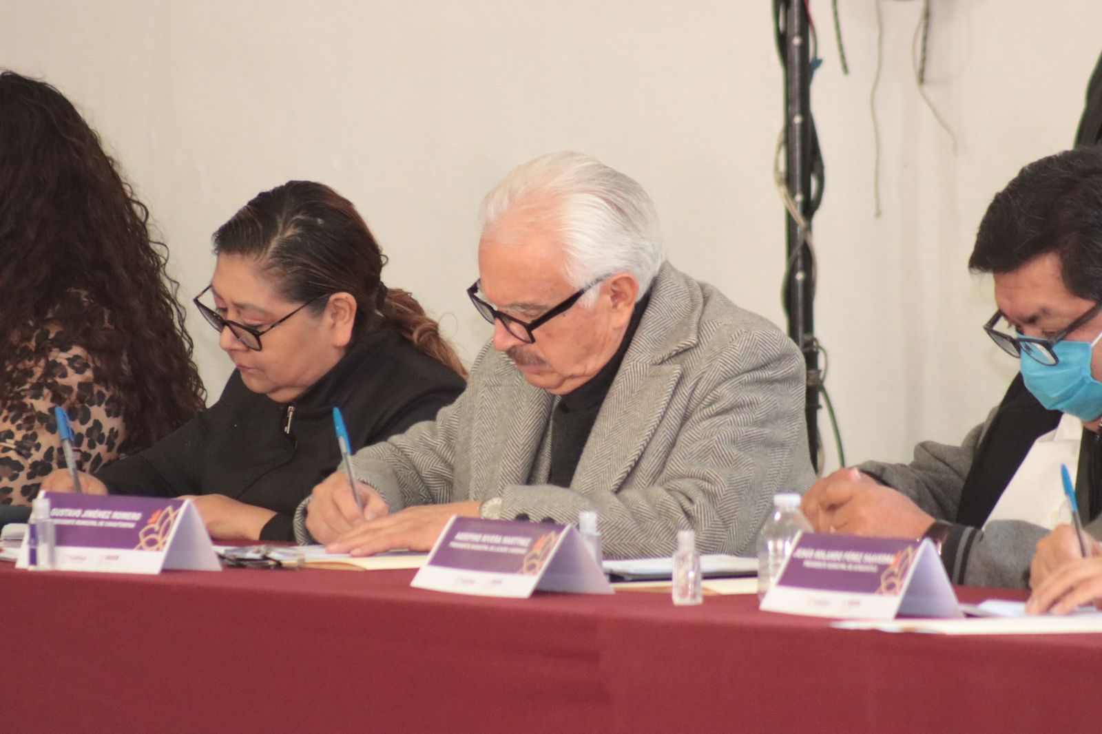 Participa presidente de Chiautempan en la firma del Protocolo de Actuación Policial para Intentos de Linchamientos